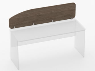 Экран разделительный Glassy 5.12.16 Дуб Верцаска