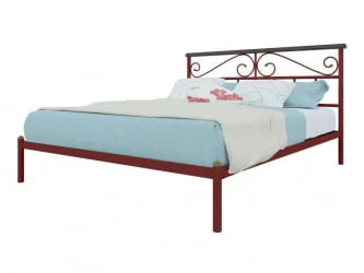 Кровать Эсмеральда 1200х2000 Красная