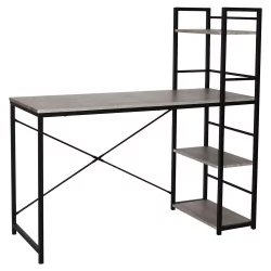 Стол на металлокаркасе BRABIX LOFT CD-005 Дуб антик