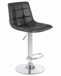 Стул барный DOBRIN TAILOR экокожа Черный