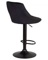 Стул барный DOBRIN LOGAN BLACK (черный велюр (MJ9-101)) 2 шт