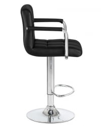 Стул барный ДОБРИН КРУГЕР АРМ (черный) 2 шт / DOBRIN KRUGER ARM
