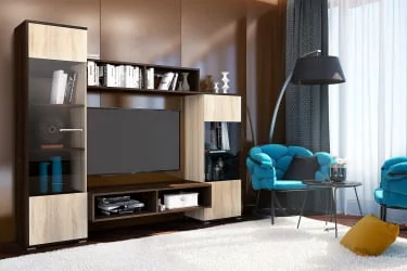 Гостиная Рио Дуб Кантерберри Сонома