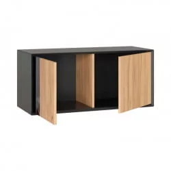 Прихожая в коридор современная Неаполь №2 Черный Дуб Золотой