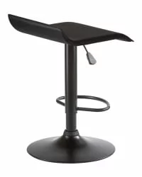 Барный стул DOBRIN TOMMY BLACK Черный