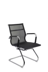 Кресло для посетителей Opera CF сетка Черный