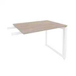 Брифинг-приставка на О-образном м/к ONIX O.MO-BR-9 Дуб Аттик/Белый