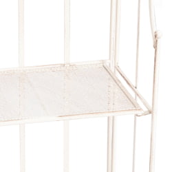 Этажерка Secret De Maison Elisa (PL08-10337) стальной сплав, античный белый, 41,50х20х108 см