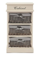 Тумба дизайнерская Secret De Maison OUVERTURE 3 ( mod. 4336 ) Слоновая кость