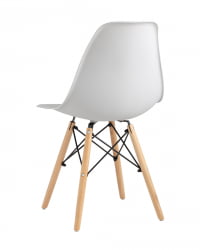 Стул Eames Style DSW светло-серый (разборный каркас)