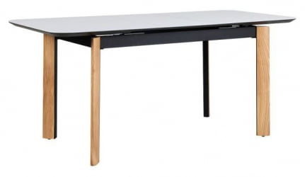 Стол раскладной Combi Glass 140-180 Automatic Natur/Light matte glass