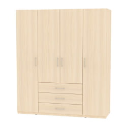 Шкаф распашный R-198х180х60-3(ДМ)