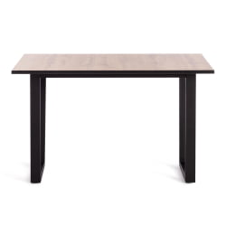 Стол COSTA ЛДСП/HPL/металл, 120 х 80 х 75 см, Северная сосна/черный