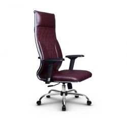 Кресло руководителя Metta L 1m 44M/4D Комплект 5 Бордовое