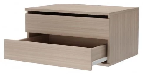 Тумба с 2 ящиками Хит-Т-17 Дуб млечный