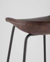 Стул барный Beetle Lite PU коричневый 2 шт