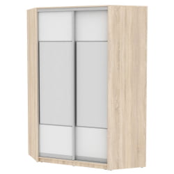 Шкаф-купе YA-230х1400-718-3(ДСС-Белый-D3D3)