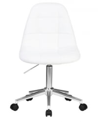 Офисное кресло для персонала DOBRIN MONTY (белый) 2 шт