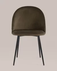 Стул Фолио велюр Коричневый