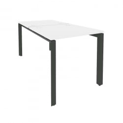 Рабочая станция на П-образном м/к ONIX O.MP-D.RS-2.0.8 Белый Бриллиант/Антрацит