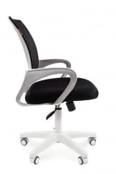 Кресло оператора Chairman 696 white TW-12 Серое