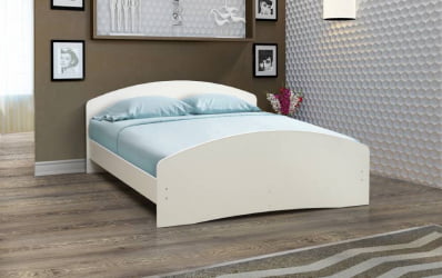 Кровать на уголках №2 1800*1900 Итальянский орех