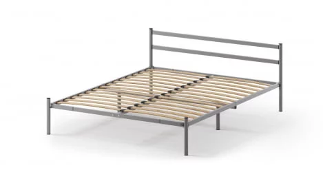 Кровать Метта 1400x2000 Серая