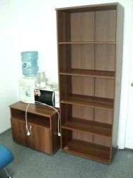 Тумба под оргтехнику Альфа 62.45 орех Пегас