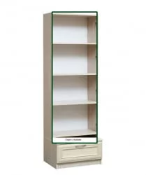 Шкаф-пенал Ивушка-7 с зеркалом