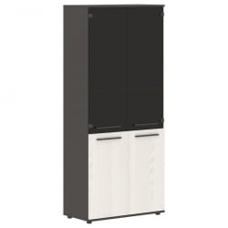 Шкаф комбинированный EDIS EHCS 85.2 Ясень Траун Мокко Мокко