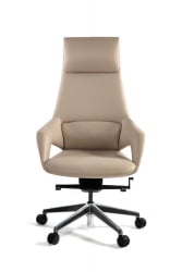 Кресло руководителя Шопен FK 0005-A BEIGE LEATHER