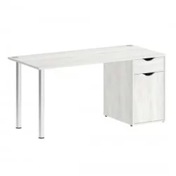 Стол письменный HOME OFFICE VR.SP-3-158.1 Снежная Платина
