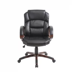 Кресло руководителя EChair-634 TR 470981 Чёрное