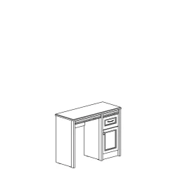 Столик туалетный Лючия 194 Дуб Ридинг