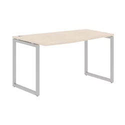 Угловой компьютерный стол XTEN-Q XQCT 149 L Бук Тиара Алюминий