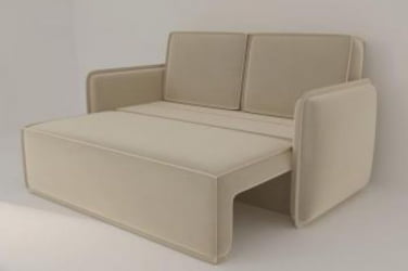 Офисный диван Умео (Berhouse) Цвет фасада: Левис 02 велюр; Тип: Прямой; Материал фасада: Металл/Велюр