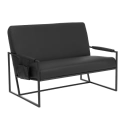 Черный диван Charli LUX Д/Чарли Люкс экокожа , Sharp Черный