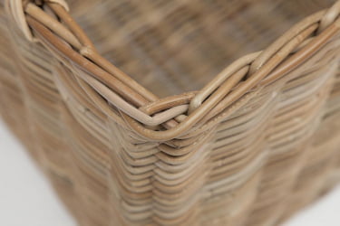 Корзина Secret De Maison Nambo (набор из 3 штук) натуральный ротанг, 57*57*50/58, 47*57*47/55, 36*36*43/50 см, Натуральный Кубу / Natural Kubu