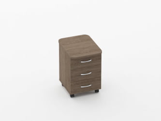 Тумба подкатная Glassy 3.14.10 Дуб Верцаска