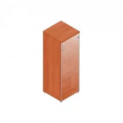 Шкаф для документов с прозрачными стеклами Р.Пс-3СБ вишня Оксфорд