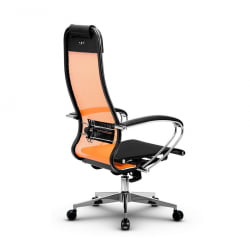 Кресло офисное МЕТТА B 1m 4/K131, Основание 17834 Комплект 3 Оранжевое Черное