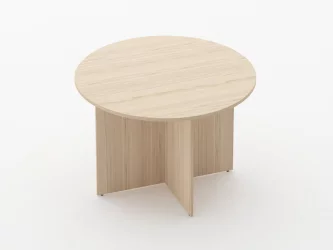 Стол для переговоров круглый Glassy 2.12 Венге