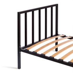 Детская кровать Bruno металл, 90*200 см, черный