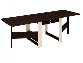 Раскладной стол Колибри-12.2 дуб венге,дуб кобург