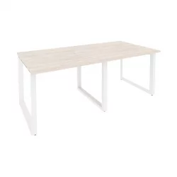 Стол переговорный (2 столешницы) ONIX O.MO-PRG-2.1 Денвер Светлый/Белый