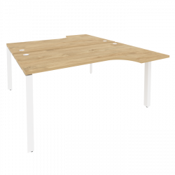 Рабочая станция на П-образном м/к ONIX O.MP-D.SA-1 Тиквуд Светлый/Белый