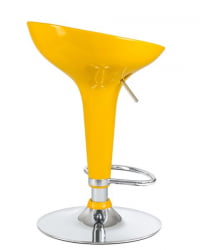 Стул барный DOBRIN BOMBA (желтый) 2 шт