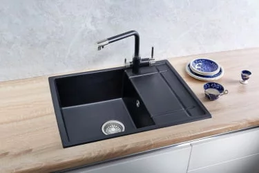 Кухонная мойка GRANULA 6501 Базальт