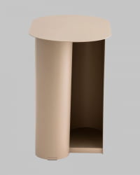 Журнальный столик Yvaine металл бежевый