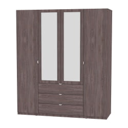 Шкаф распашный R-198х180х60-3-TR-M(ЯАТ)